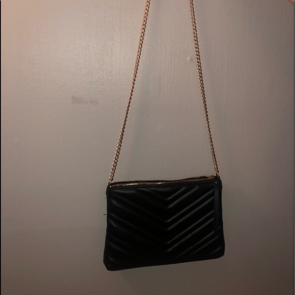 H&M cross body bag - perfect for a night out!